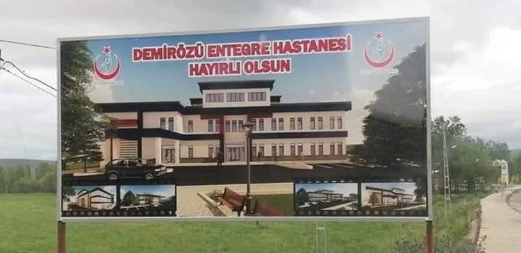 Demirözü Hastanesine İlk Kazma Vuruldu