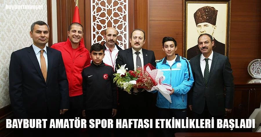 Bayburt Amatör Spor Haftası Etkinlikleri Başladı