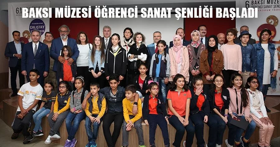 Bayburt Baksı Müzesi Öğrenci Sanat Şenliği Başladı