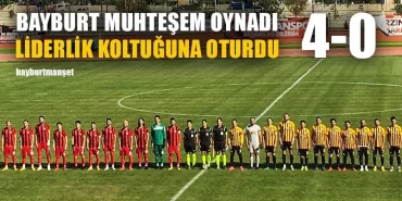 Bayburt Dörtledi Liderlik Koltuğuna Oturdu