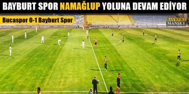 Bayburt Spor Namağlup Yoluna Devam Ediyor