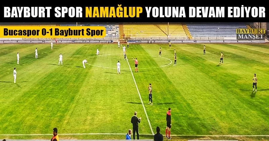 Bayburt Spor Namağlup Yoluna Devam Ediyor