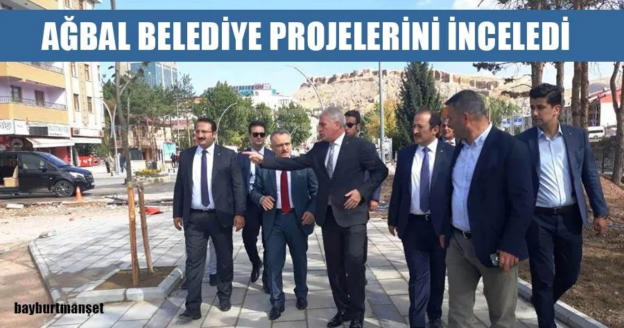 Naci Ağbal Belediye Projelerini İnceledi