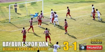 Bayburt Spor'dan Diyarbekir Spor’a Üçlü Tarife