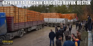 Bayburt'ta Organik Arıcılığa Büyük Destek