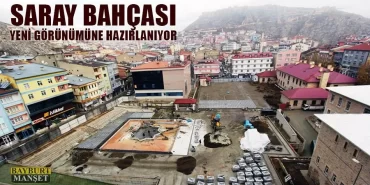 Saray Bahçası Yeni Görünümüne Hazırlanıyor