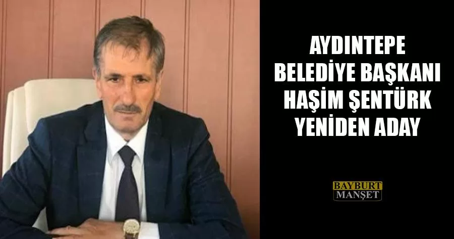 Aydıntepe Belediye Başkanı Haşim Şentürk Yeniden Aday