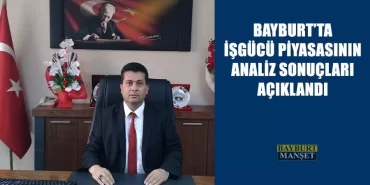 Bayburt İşgücü Piyasasının Analiz Sonuçları Açıklandı