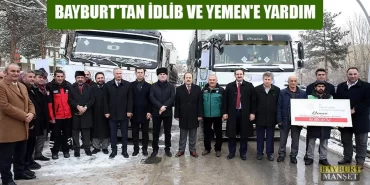 Bayburt'tan İdlib Ve Yemen'e Yardım