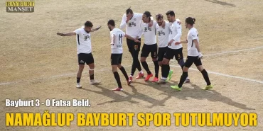 Namağlup Bayburt Spor Tutulmuyor