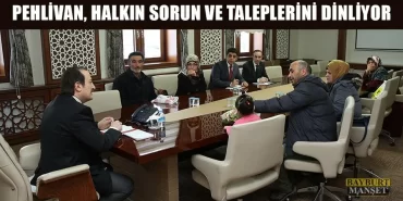 Pehlivan, Halkın Sorun Ve Taleplerini Dinliyor