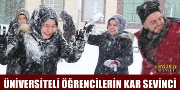 Üniversiteli Öğrencilerin Kar Sevinci