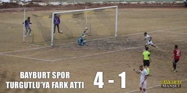Bayburt Spor Turgutlu'ya Fark Attı