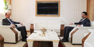 Demirözü Kaymakamı Rektör Coşkun’u Ziyaret Etti