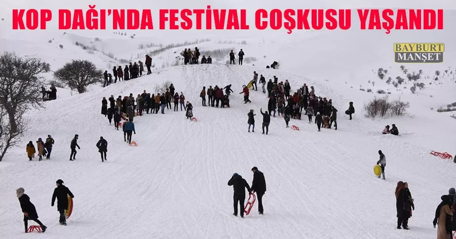 Kop Dağı’nda Festival Coşkusu Yaşandı