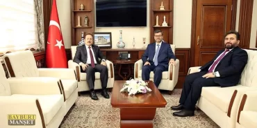 Başkan Yardımcısı Muslu, Vali Pehlivan’ı Ziyaret Etti