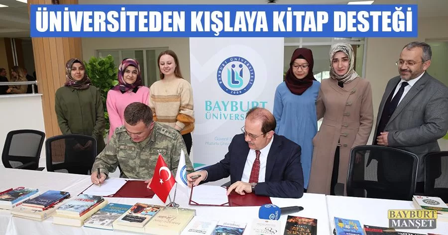 Üniversiteden Kışlaya Kitap Desteği