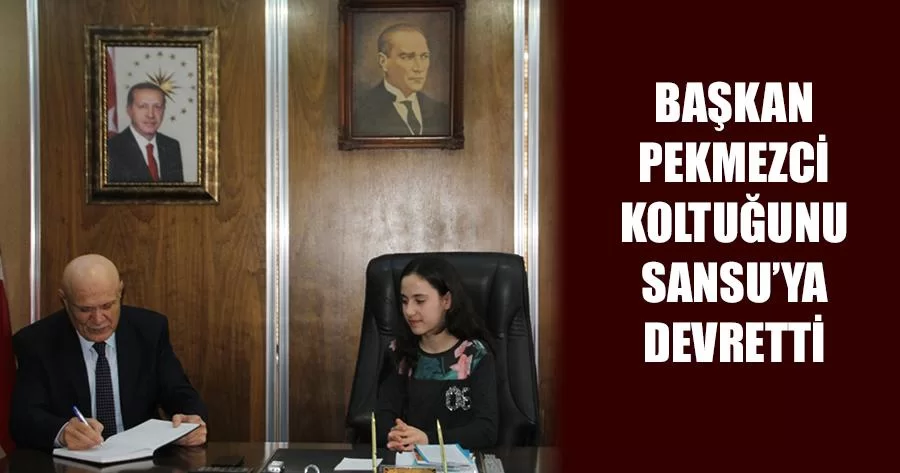 Bayburt Belediye Başkanı Pekmezci Koltuğunu Sansu’ya Devretti