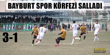 Bayburt Spor Körfezi Salladı