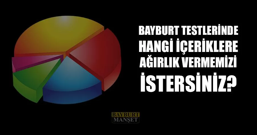 Bayburt Testlerinde Hangi İçeriklere Ağırlık Vermemizi İstersiniz?