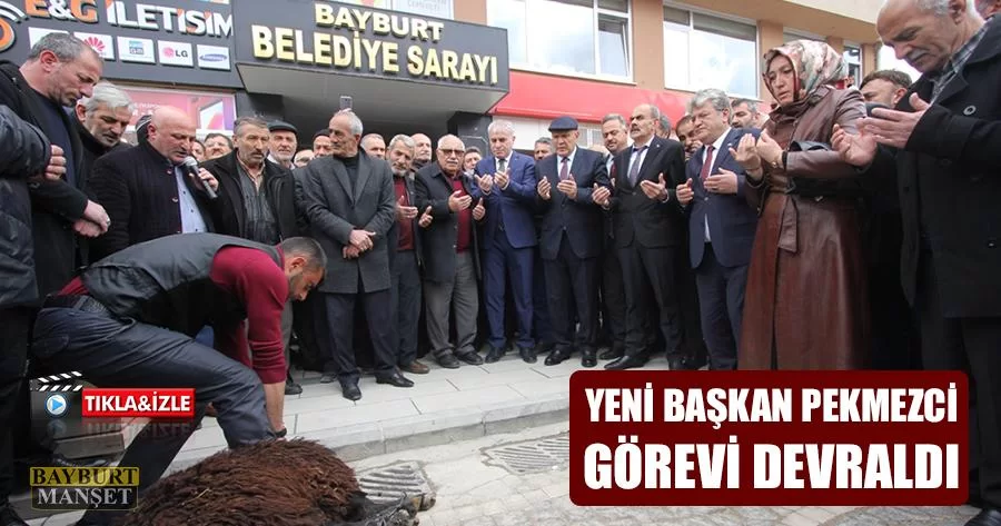 Bayburt'ta Hükmü Pekmezci Dönemi Resmen Başladı