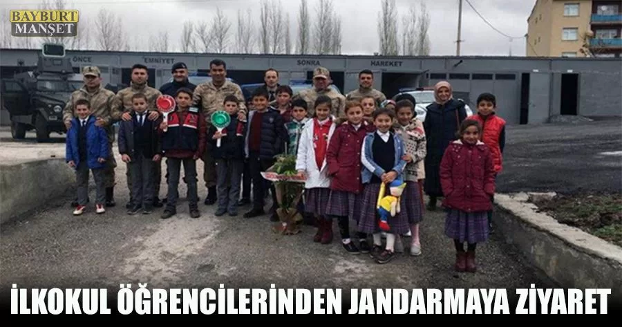 Çatıksu İlkokulu Öğrencilerinden Jandarmaya Ziyaret