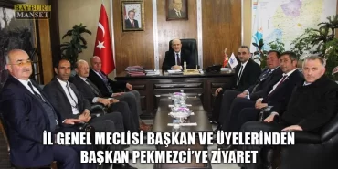 İl Genel Meclisi Başkan Ve Üyelerinden Pekmezci’ye Ziyaret