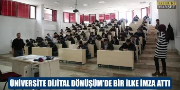 Üniversite Dijital Dönüşüm’de Bir İlke İmza Attı