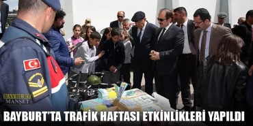 Bayburt'ta Trafik Haftası Etkinlikleri Yapıldı