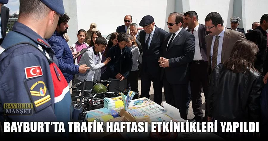 Bayburt'ta Trafik Haftası Etkinlikleri Yapıldı