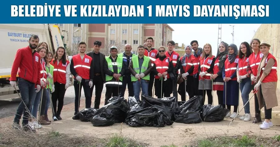 Belediye Ve Kızılaydan 1 Mayıs Dayanışması
