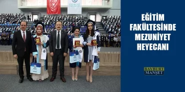 Eğitim Fakültesinde Mezuniyet Heyecanı