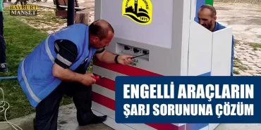 Bayburt’ta Engelli Araçların Şarj Sorununa Çözüm