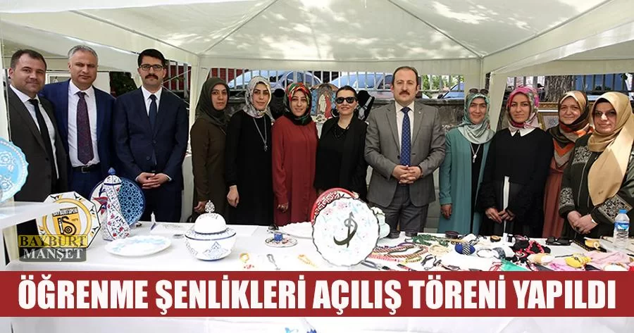 Bayburt’ta Öğrenme Şenlikleri Açılış Töreni Yapıldı