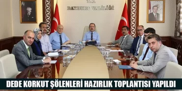 Dede Korkut Şölenleri Hazırlık Toplantısı Yapıldı
