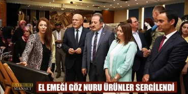 El Emeği Göz Nuru Ürünler Sergilendi