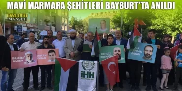 Mavi Marmara Şehitleri Bayburt'ta Anıldı