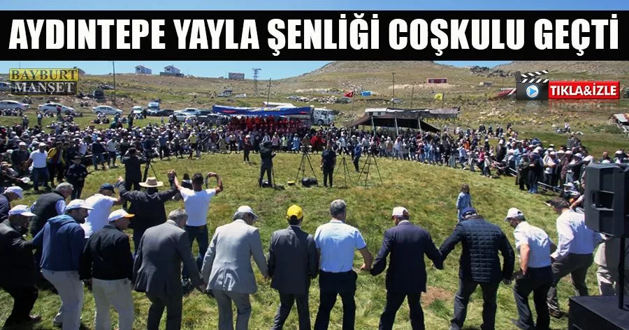 Aydıntepe Yayla Şenliği Coşkulu Geçti