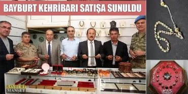 Bayburt Kehribarı Satışa Sunuldu