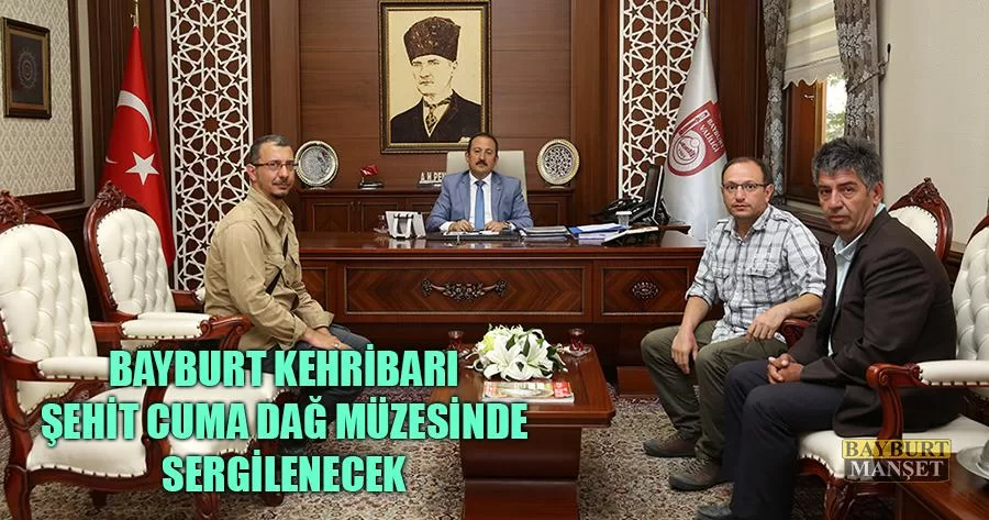 Bayburt Kehribarı Şehit Cuma Dağ Müzesinde Sergilenecek