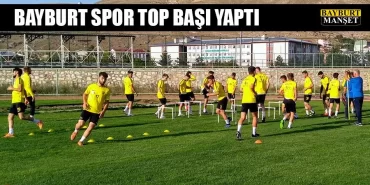 Bayburt Spor Top Başı Yaptı