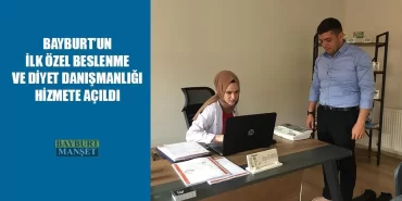Bayburt'un İlk Özel Beslenme Ve Diyet Danışmanlığı Hizmete Açıldı