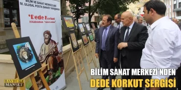 Bilim Sanat Merkezinden Dede Korkut Sergisi