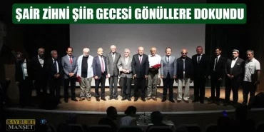 Şair Zihni Şiir Gecesi Gönüllere Dokundu