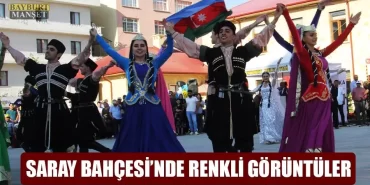 Saray Bahçesi'nde Renkli Görüntüler