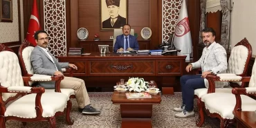 Selçuk Kaptan Vali Pehlivan'ı Ziyaret Etti