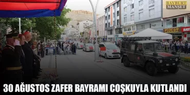 30 Ağustos Zafer Bayramı Coşkuyla Kutlandı