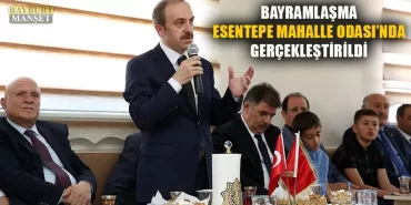 Bayramlaşma Esentepe Mahalle Odasında Gerçekleştirildi