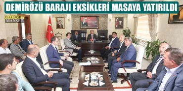 Demirözü Barajı Eksikleri Masaya Yatırıldı