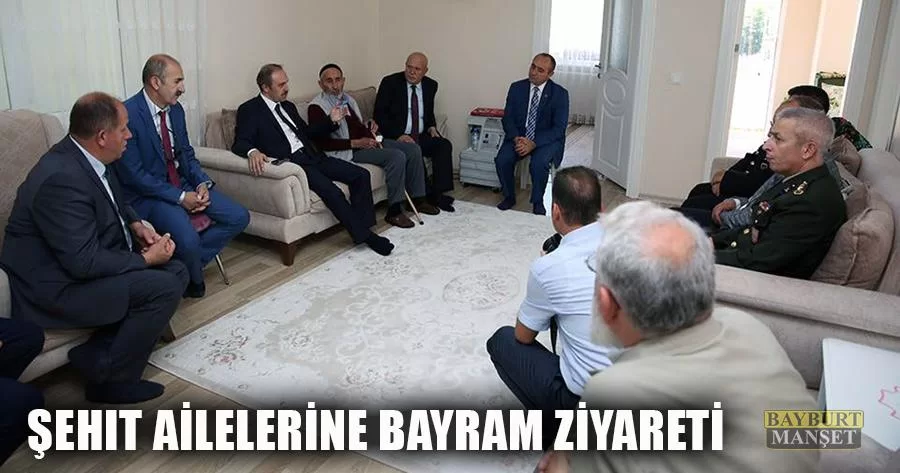 Şehit Ailelerine Bayram Ziyareti